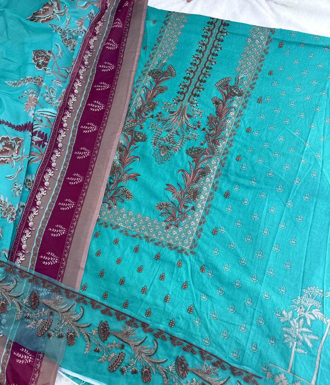 Jihan Chevron 3374 K To N Cotton Dupatta Pakistani Pakistani Suits Orders In India